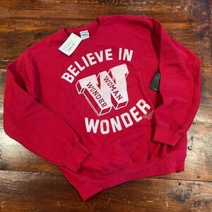 NWT Junk Food Believe in Wonder Woman Graphic Print Sweatshirt XS